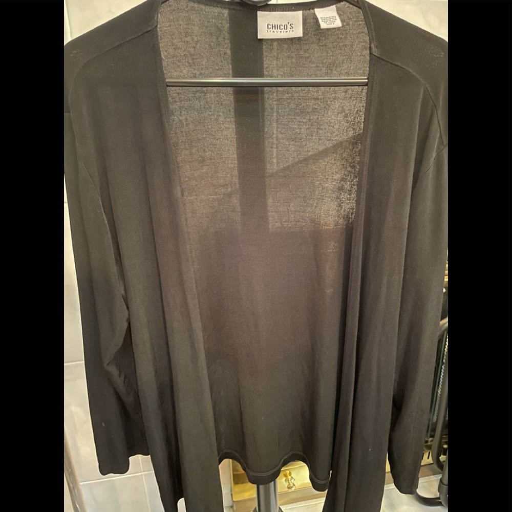 Black Chico’s traveler bolero